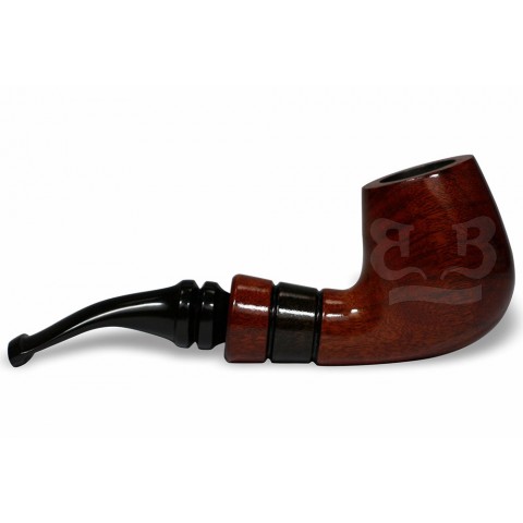 Cachimbo New Rose Curvo (Filtro Permanente) Piteira Chifre